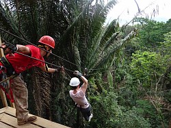 Zipline Near Belmopan