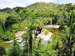 Zipline Near Belmopan