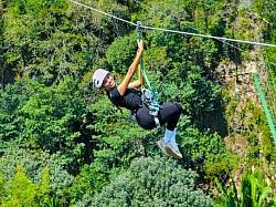 Zipline Near Belmopan