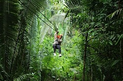Zipline Near Belmopan