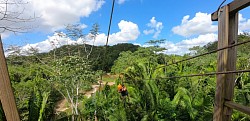 Zipline Near Belmopan