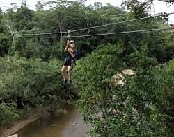Zipline Near Belmopan