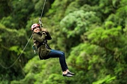 Zipline Near Belmopan