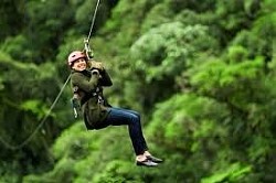Ziplining San Ignacio