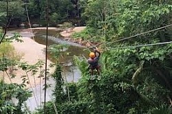 Zip Lining San Pedro Belize