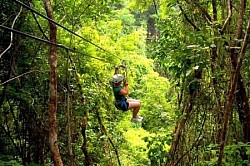 Zipline Near Belmopan
