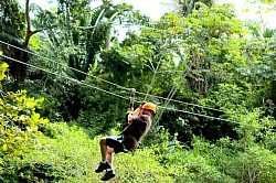 Zipline Near Belmopan
