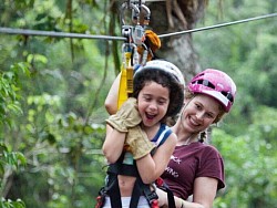 Zipline Near Belmopan