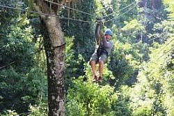 Rainforest Zipline and Cave Tubing With Lunch Belize