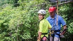 Zipline Near San Ignacio Belize