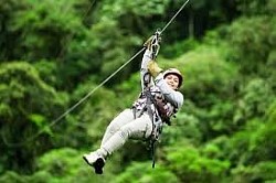 Zipline Near San Ignacio Belize Map
